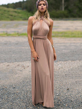 Vestido maxi sexy de cumpleaños sin mangas con escote pronunciado y espalda descubierta, vestido de noche de color sólido